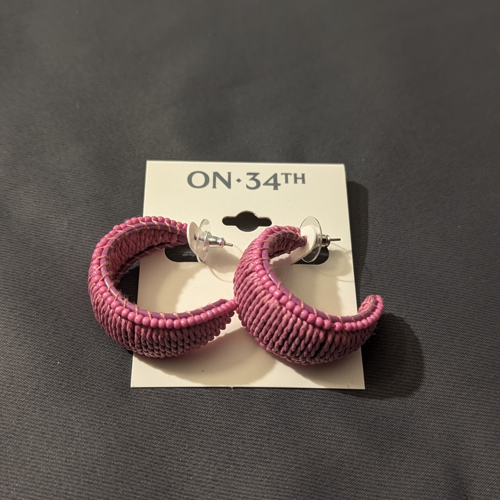 Pink Earrings